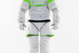 The Z-1 is NASA’s next generation spacesuit, a prototype of which is pictured at the Johnson Space Center.