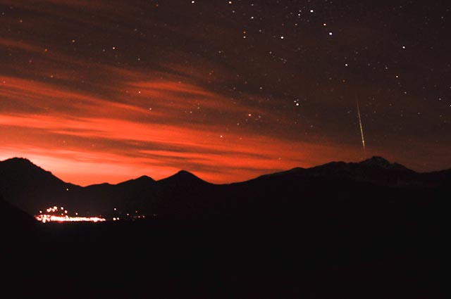 Geminids in Colorado