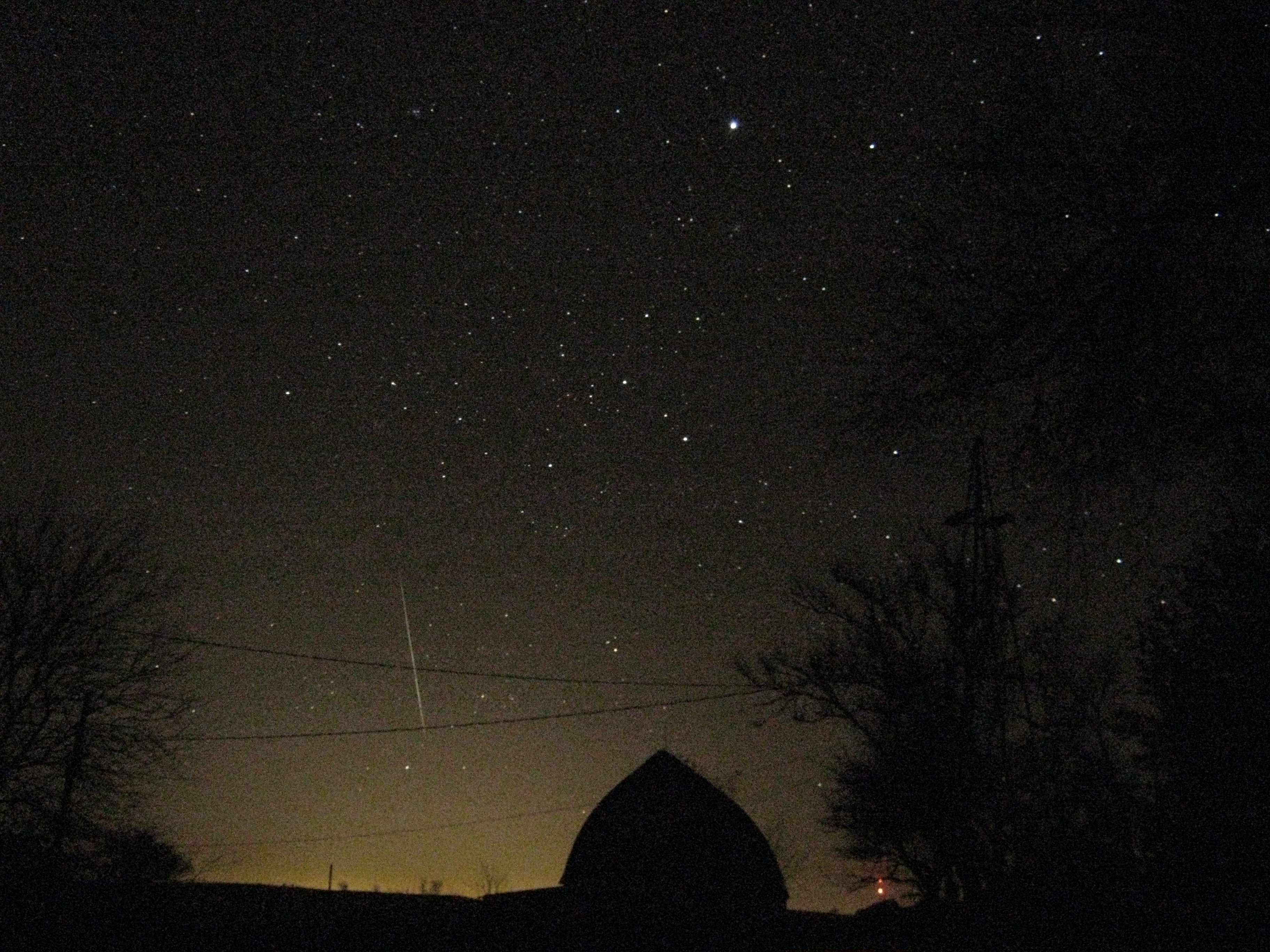 Over a Farmhouse