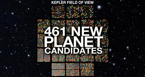 461 New Alien Planet Candidates for Kepler