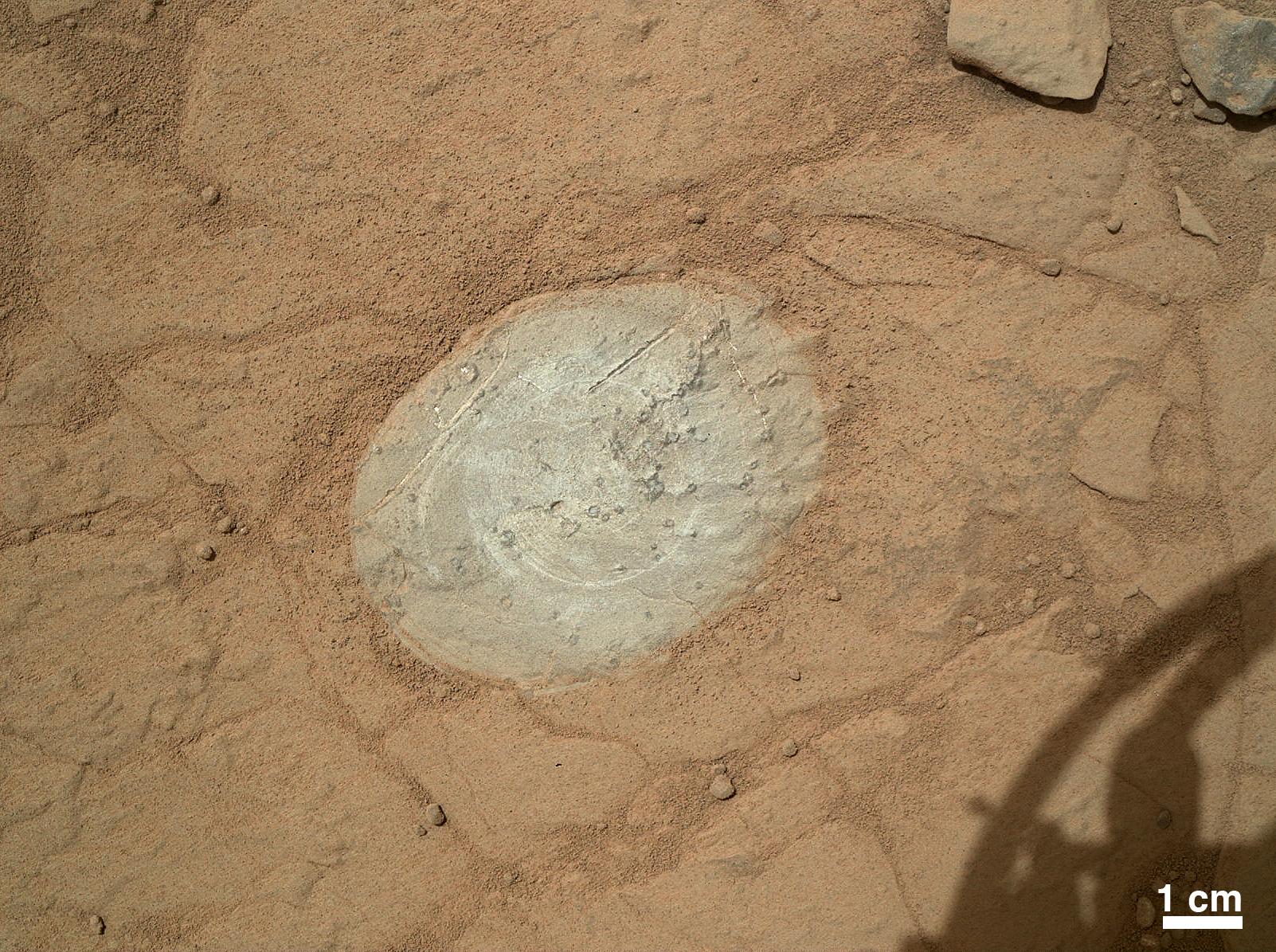 Curiosity Rover Uses Brush on Mars