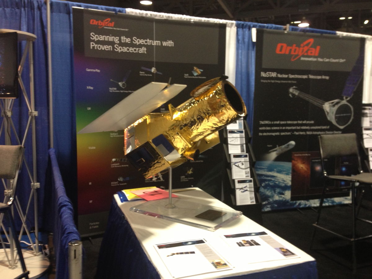 Orbital Sciences Booth at the AAS Meeting 2013