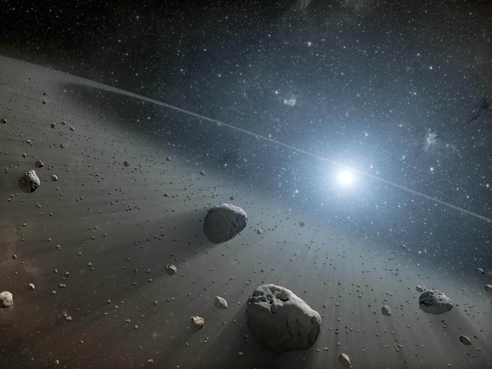 Rocky Ring of Debris Around Vega 1600