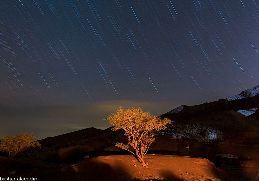 Geminids Over Jordan