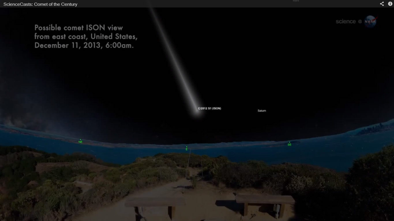 Comet ISON: Dec. 11, 2013