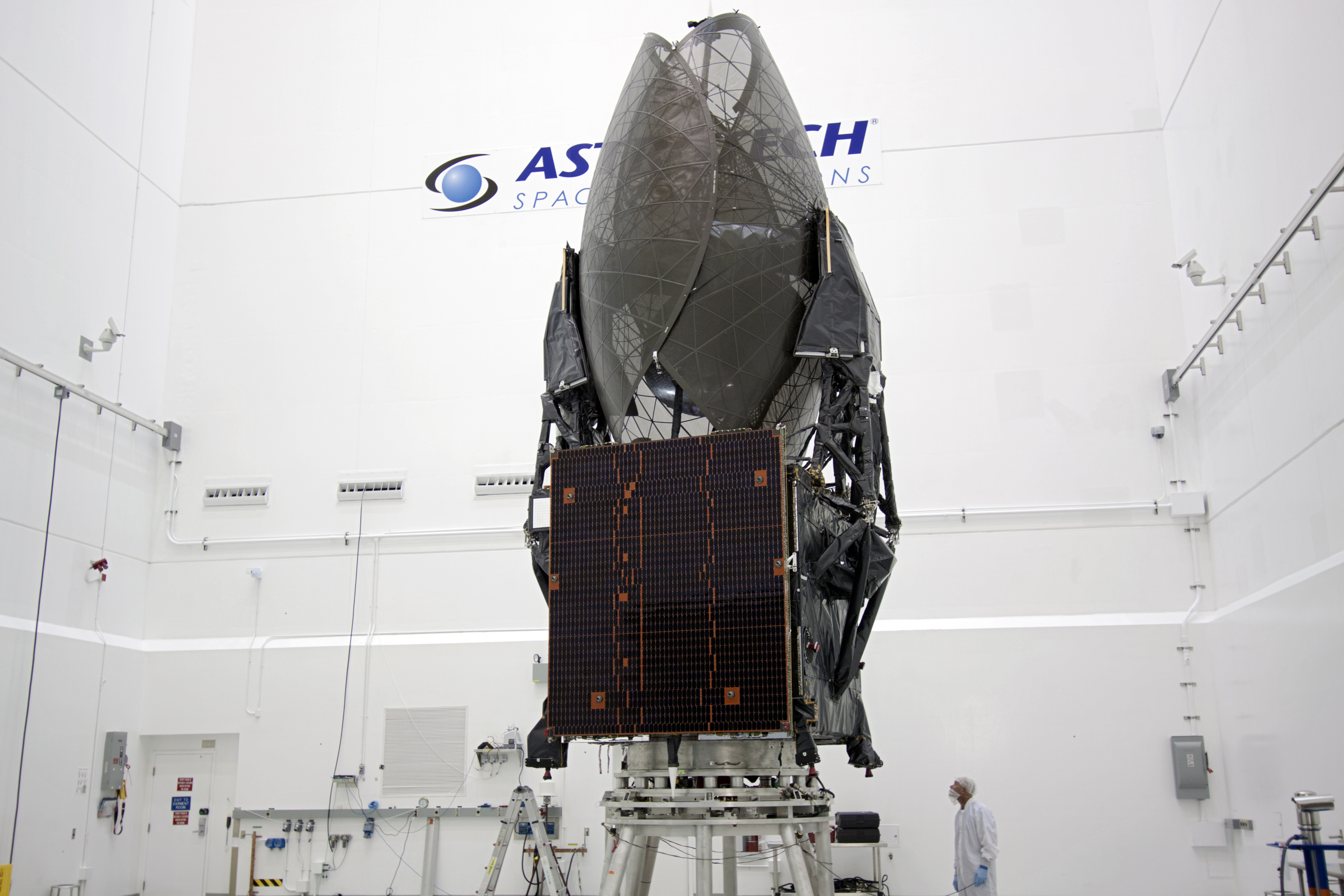 TDRS-K Spacecraft in Hangar