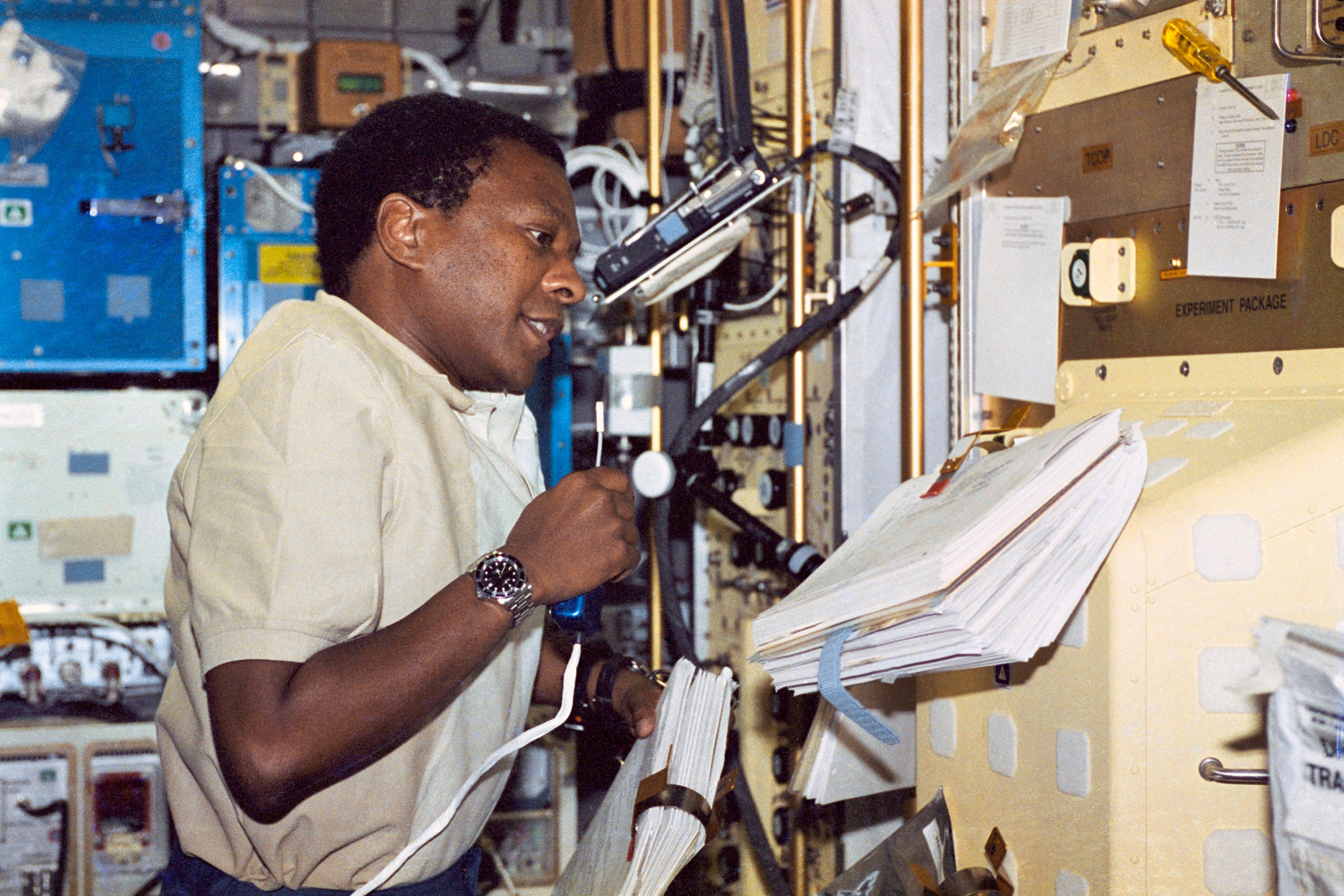 Astronaut Michael P. Anderson, STS-107 Payload Commander