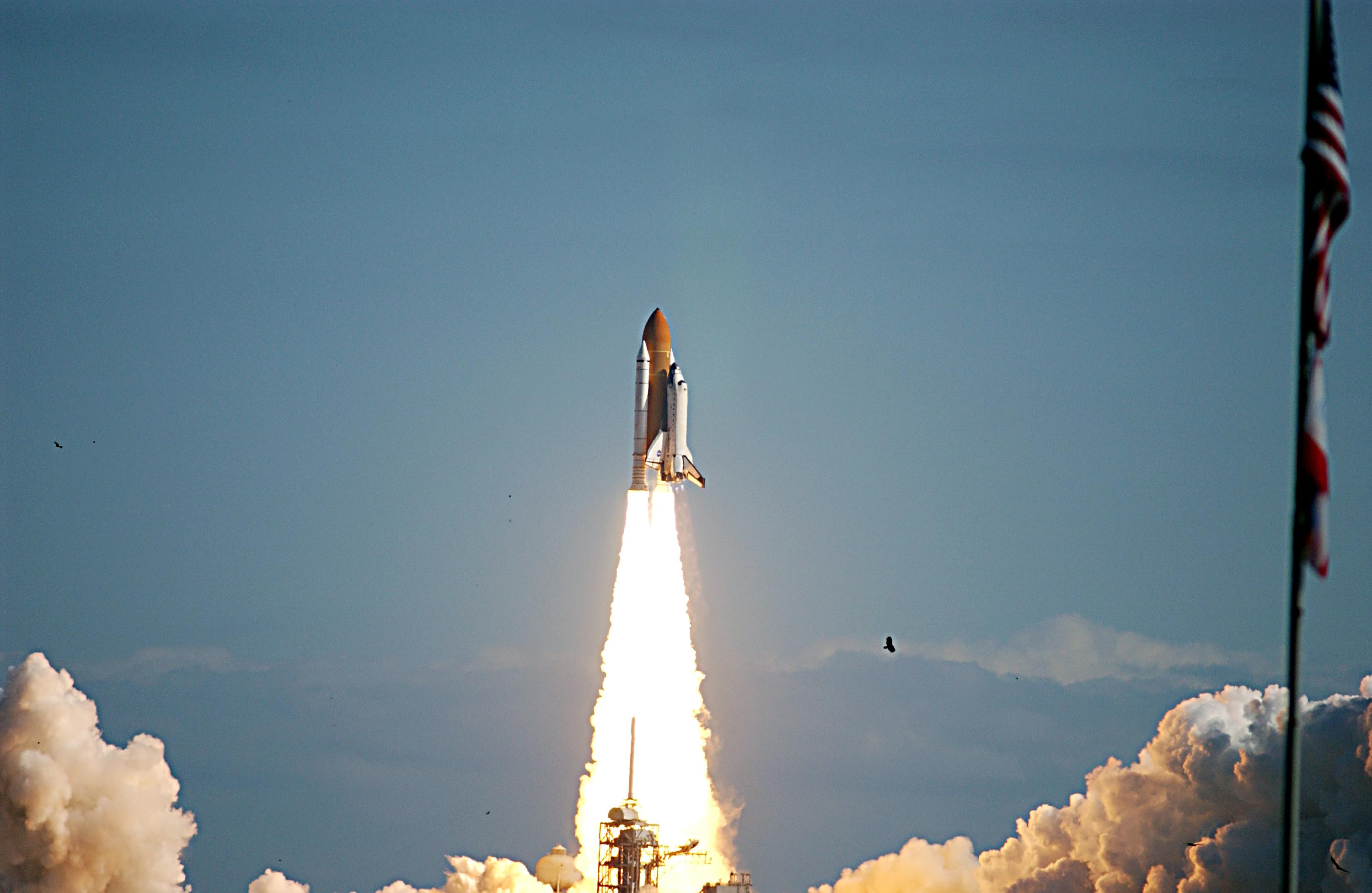 Shuttle Columbia Lifts Off: STS-107