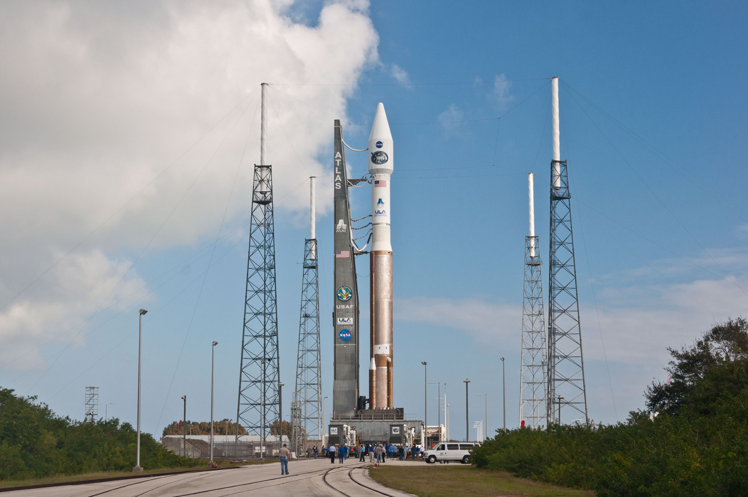 Atlas V Rocket Rollout