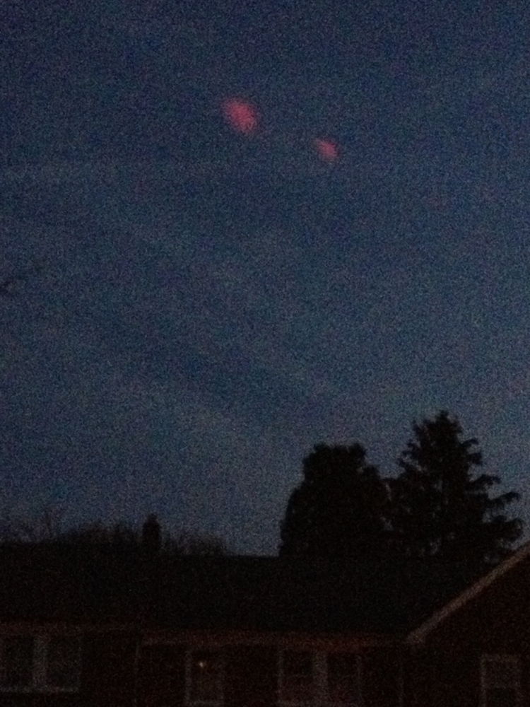 Red Clouds at Night Seen from Baltimore, MD #2