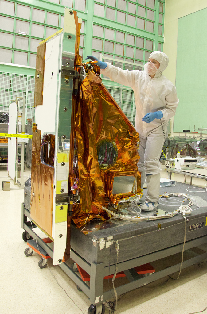 Assembly of Landsat's TIRS Instrument