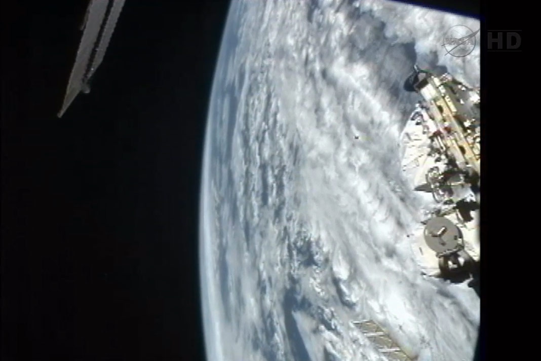 Progress 50 Sighted by ISS