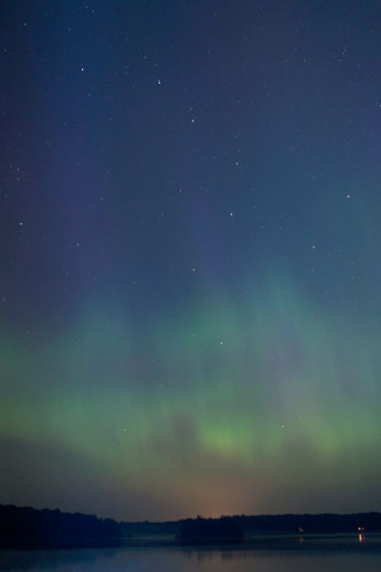 Aurora Over Boulder Junction, WI