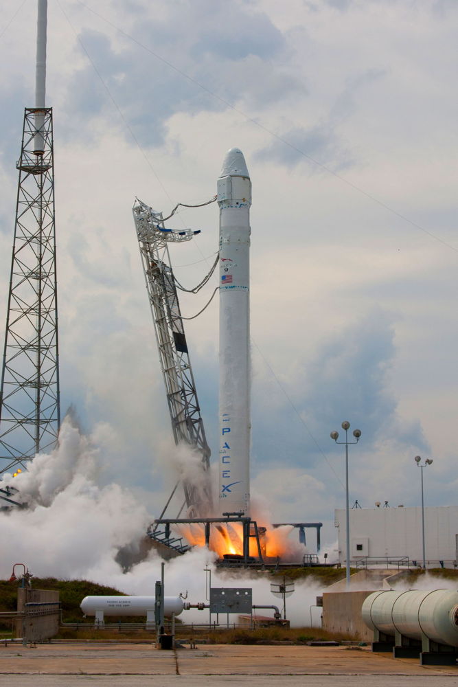SpaceX Falcon 9 Static Fire Test