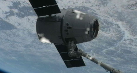 Dragon Under Space Station's Shadow: CRS-2