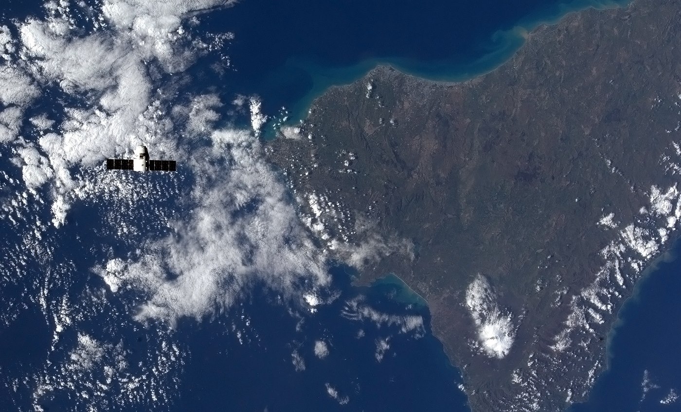 Dragon Above Mount Etna