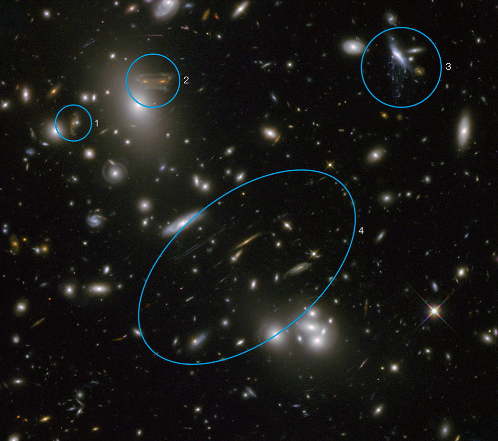 Abell 68 — Annotated