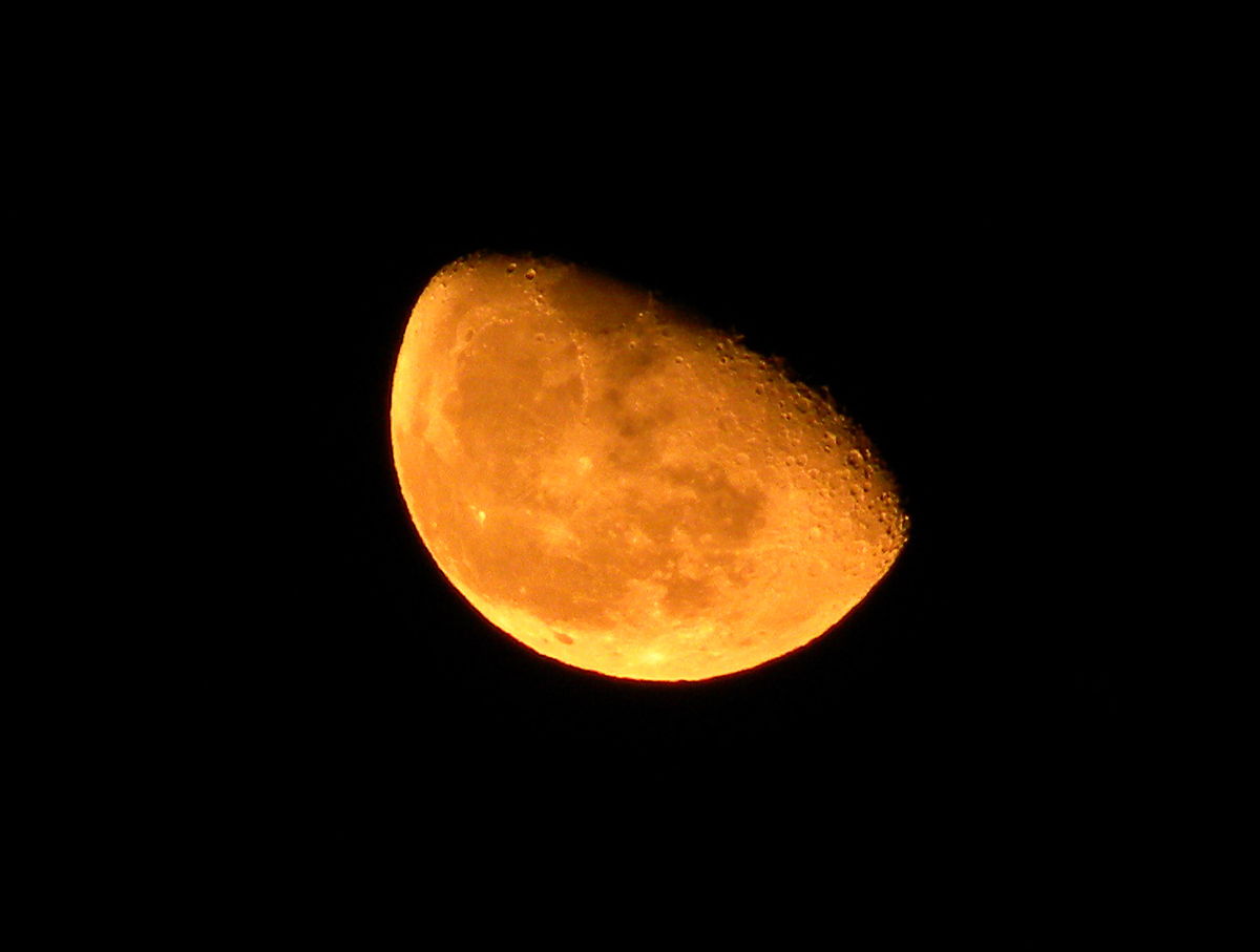 Red Moon Over Pisa, Italy