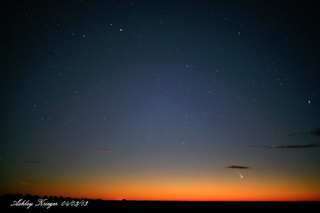 Comets Pan-STARRS and Lemmon Over Australia
