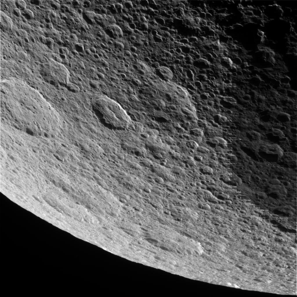 Raw Image of Rhea