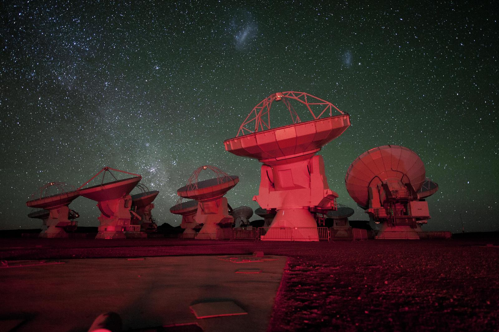 Alma Telescope Chile View