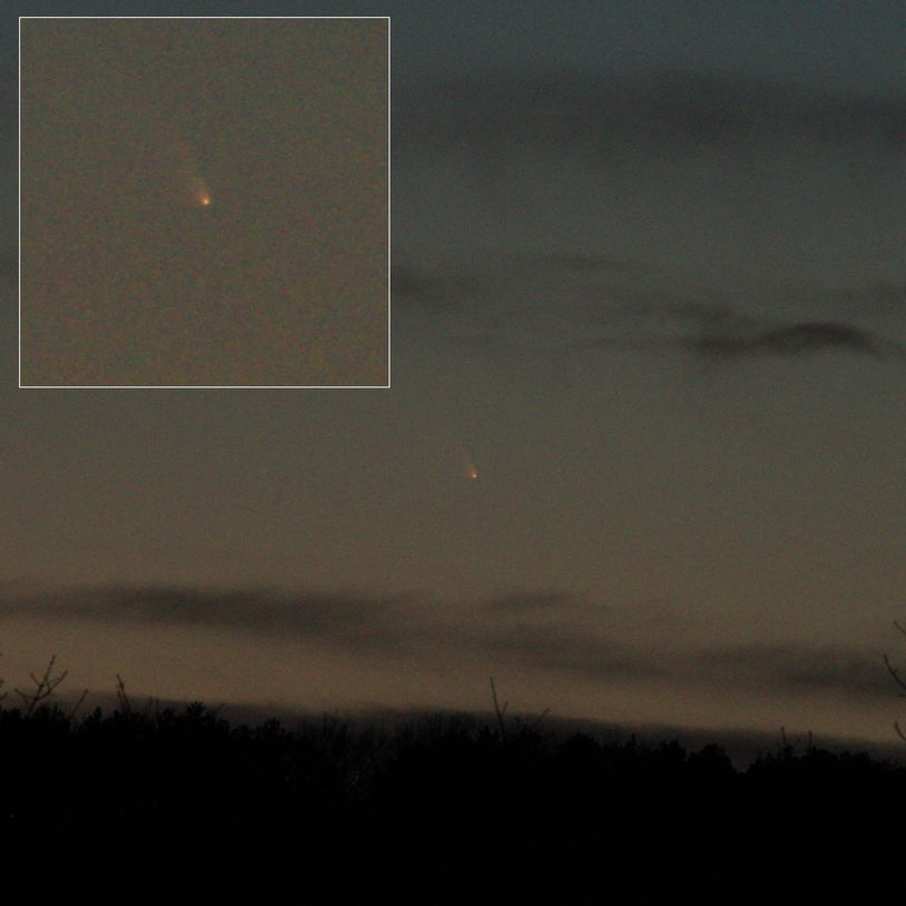 Comet Pan-STARRS Over Salem, Missouri