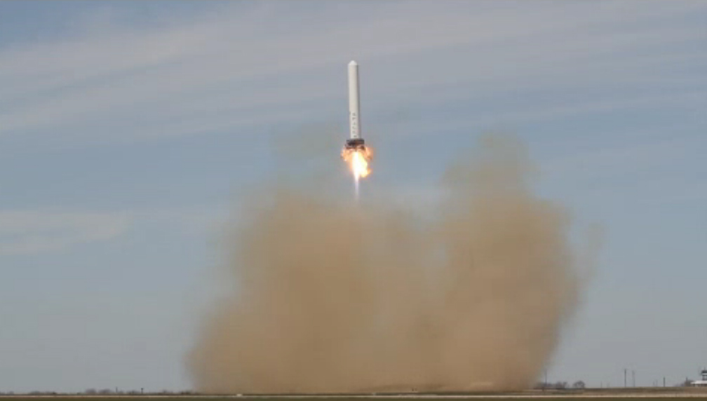 SpaceX Grasshopper Rocket's Highest Test: March 7, 2013