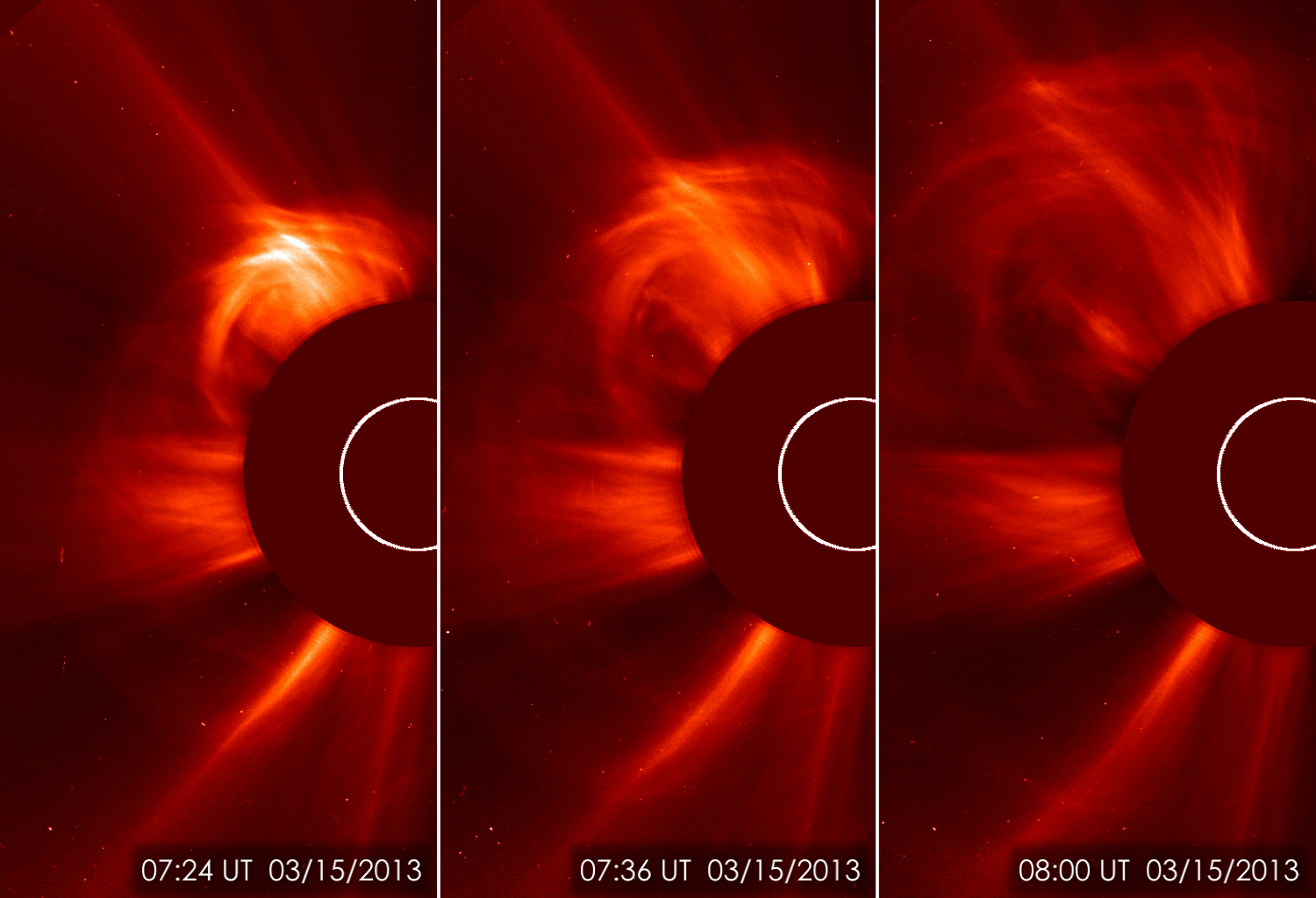 Solar Eruption of March 15, 2013