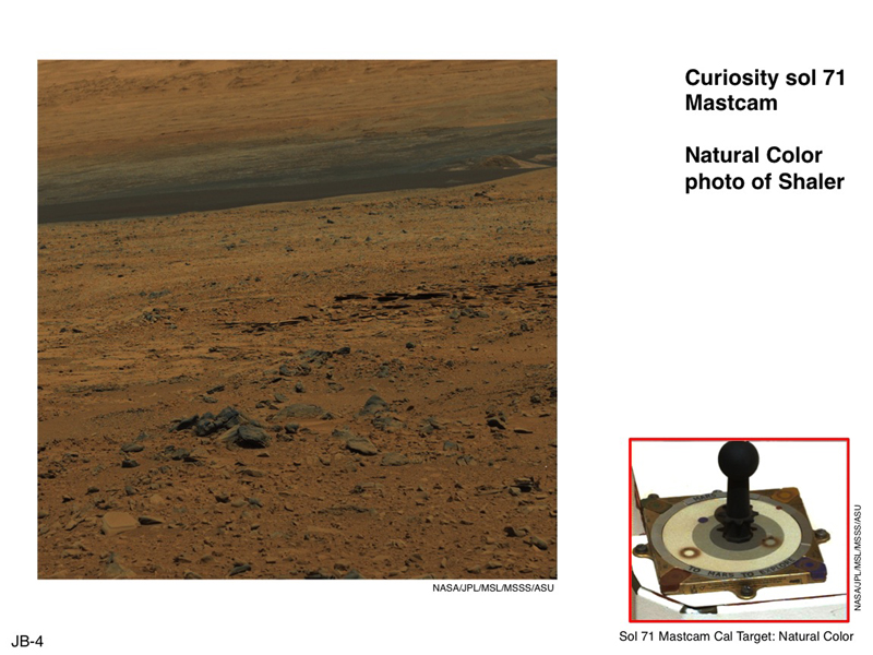 Using Curiosity's Mast Camera to View Scene in 'Natural' Color