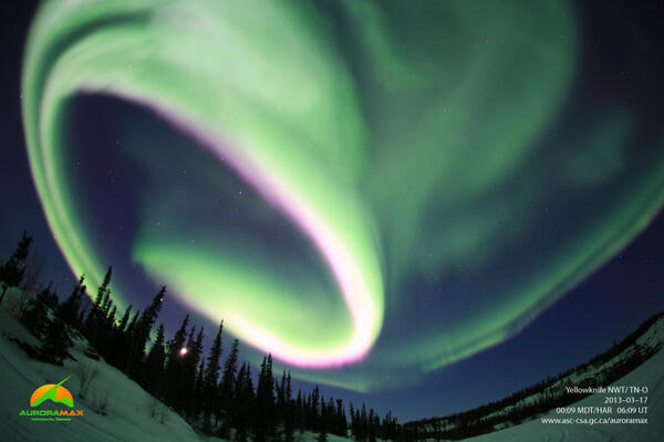 Auroramax, March 17, 2013, 00:09 MDT
