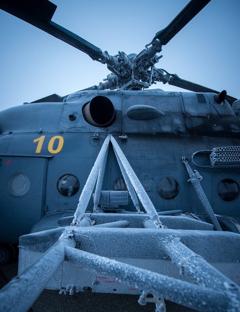 View from a Russian Helicopter