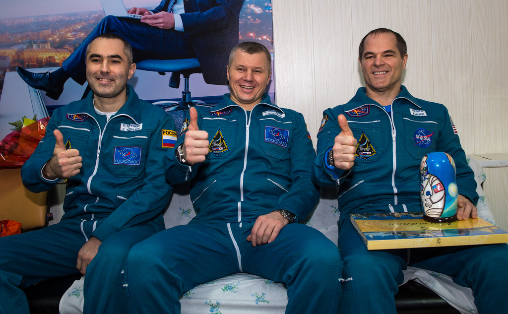 Expedition Crew Members Back on Earth