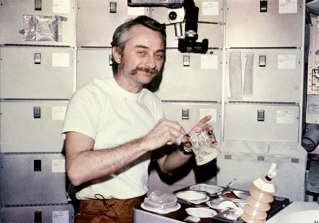 Dinner Aboard Skylab