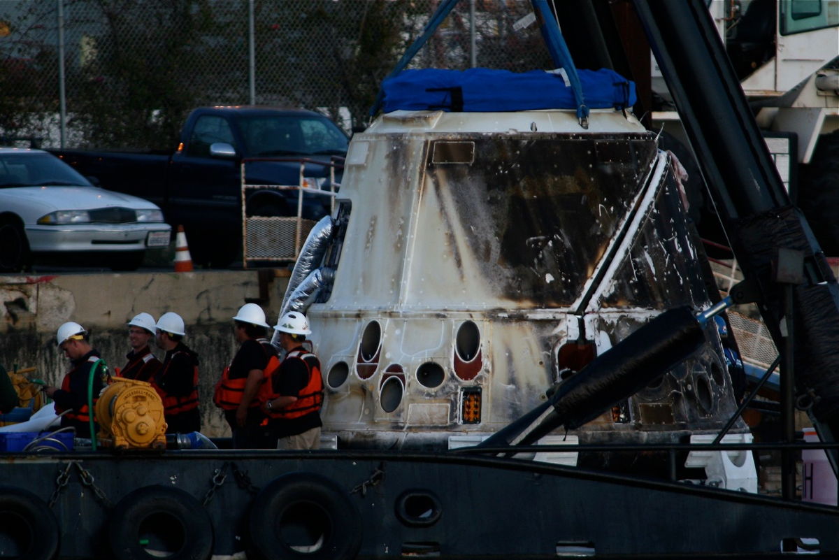 Dragon Capsule Recovered #2