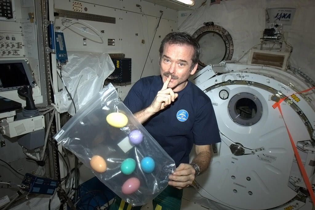 Easter Eggs in Space for Expedition 35