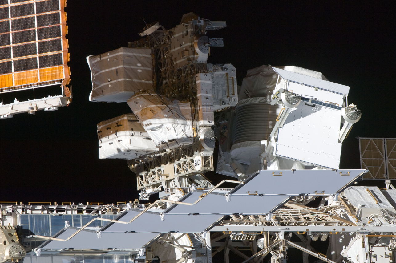 AMS STS-135 Flyaround View
