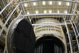 Chamber A, the world's largest high-vacuum cryogenic-optical test chamber, will test the world's largest space telescope, the James Webb Space Telescope.
