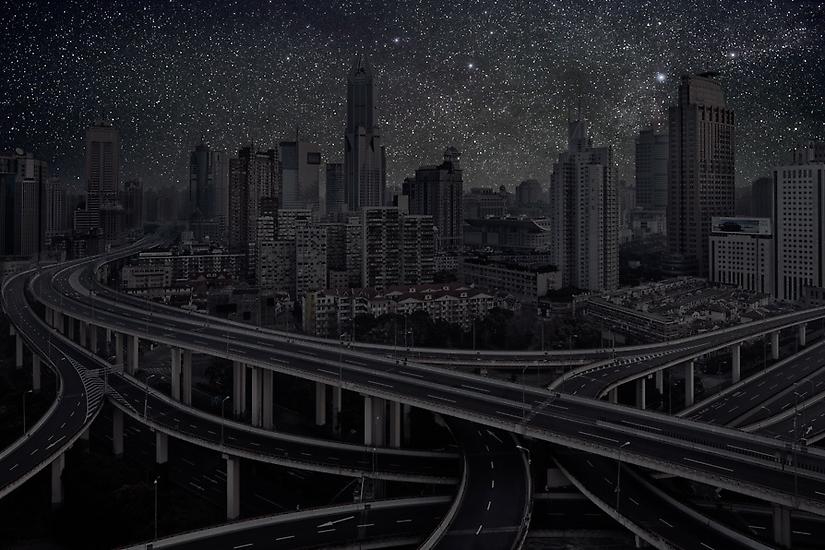 Shanghai Highways, Darkened Cities