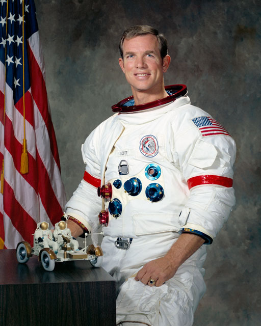 David Scott's mission to the moon focused on science and featured the first lunar road trip.