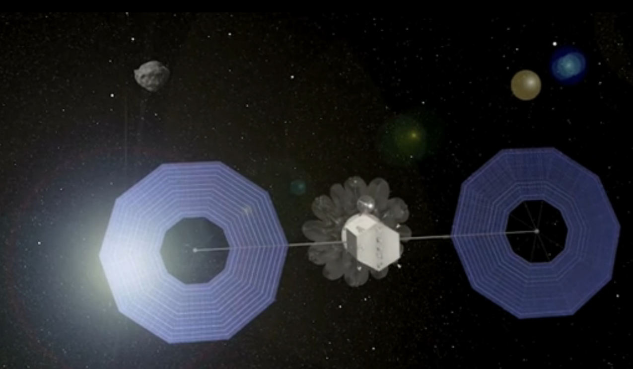 Asteroid Capture Mission Bag Deployment