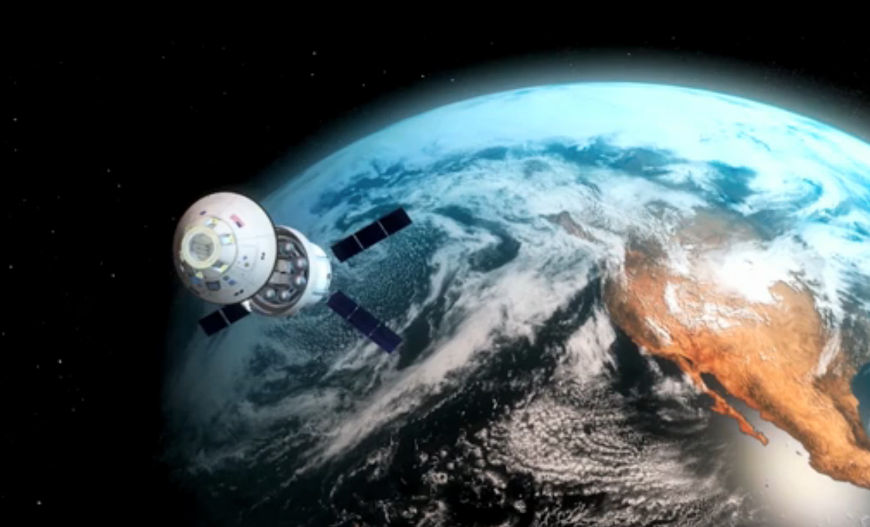 Orion Spacecraft Re-entry After Asteroid Capture Mission
