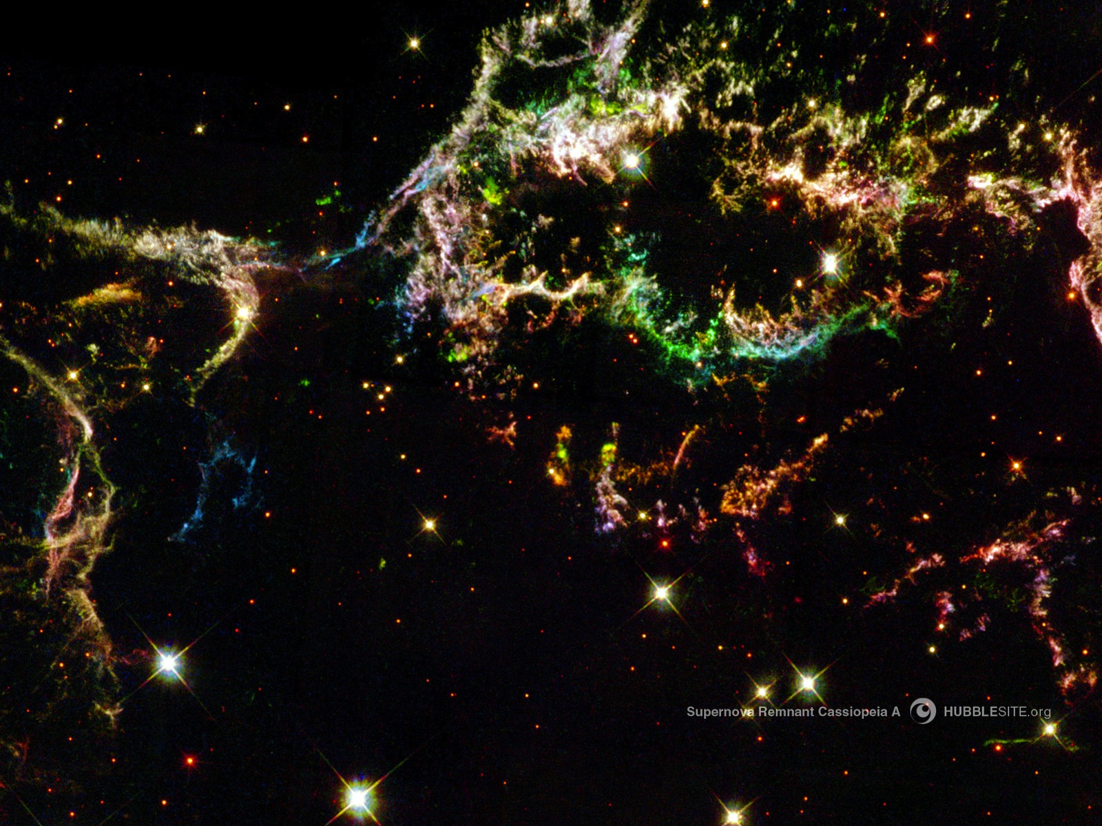 Supernova Remnant Cassiopeia A space wallpaper
