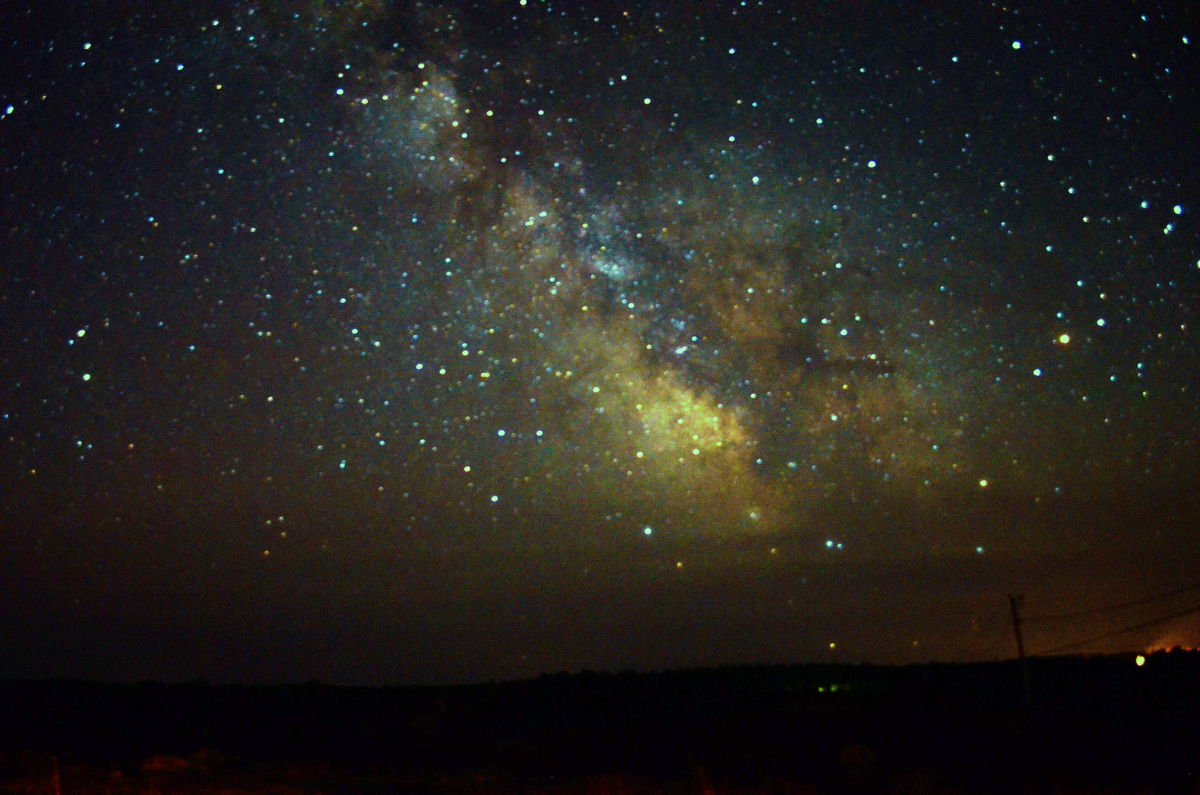Milky Way Over Blue Hill, Maine