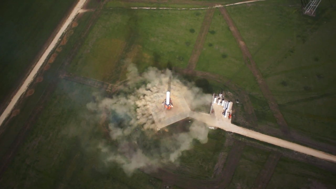 SpaceX's Grasshopper 820-Foot Flight