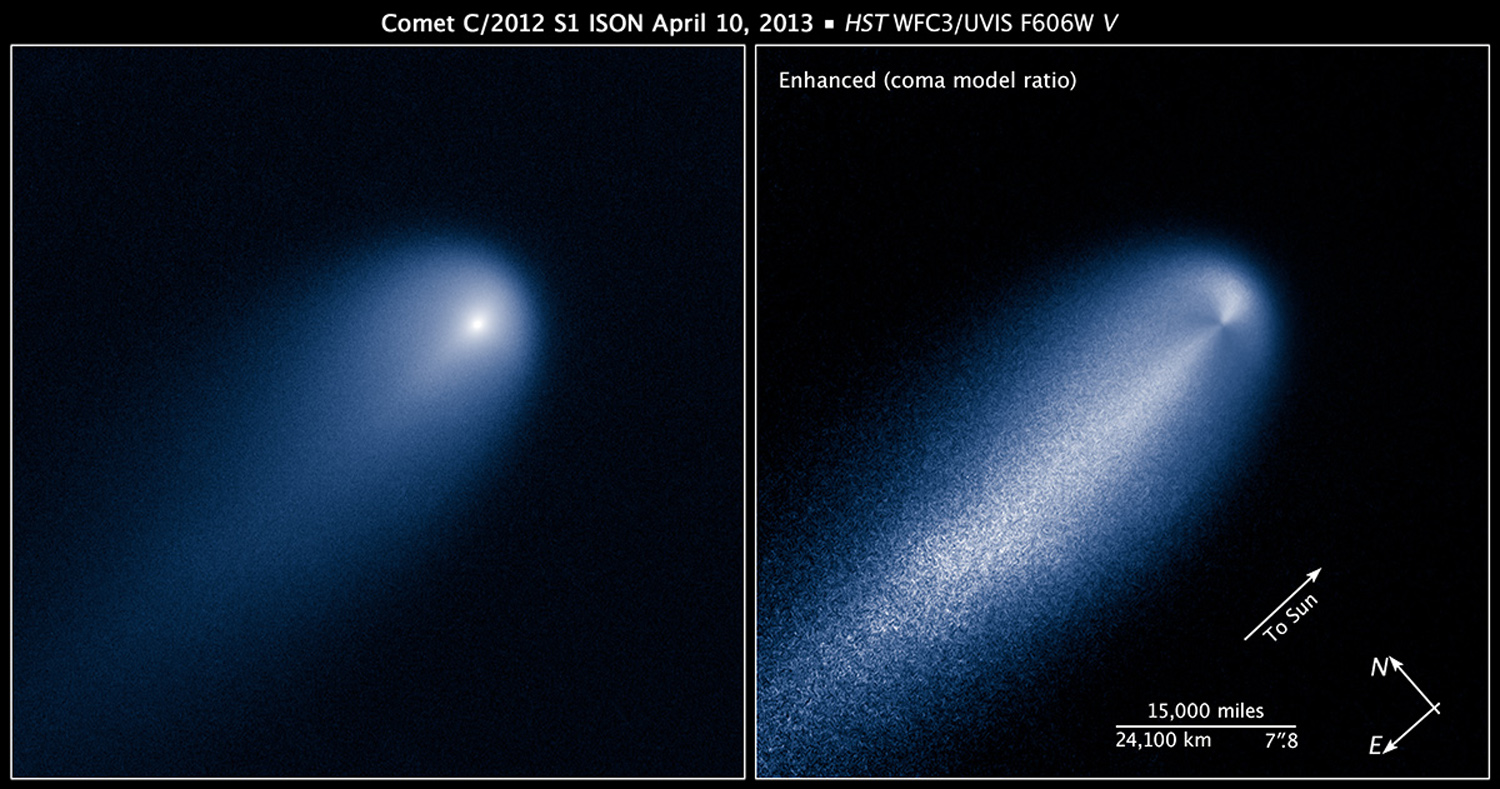 Hubble's Views of Comet ISON