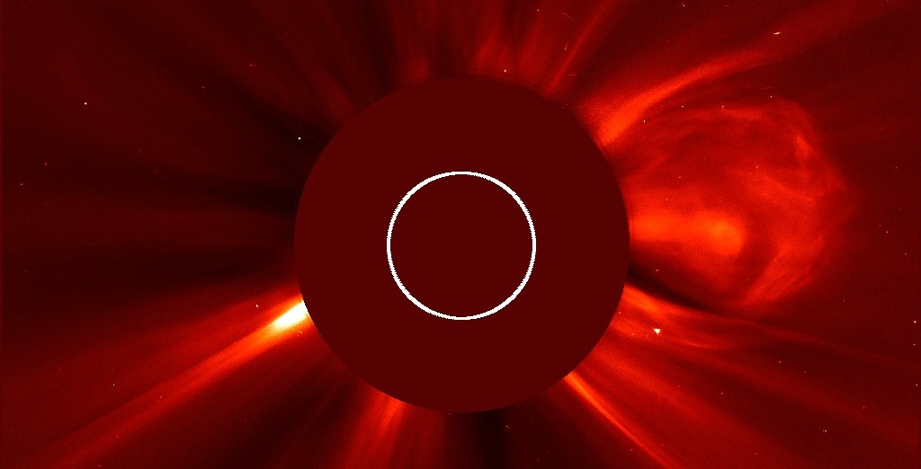 Coronal Mass Ejection on April 21, 2013