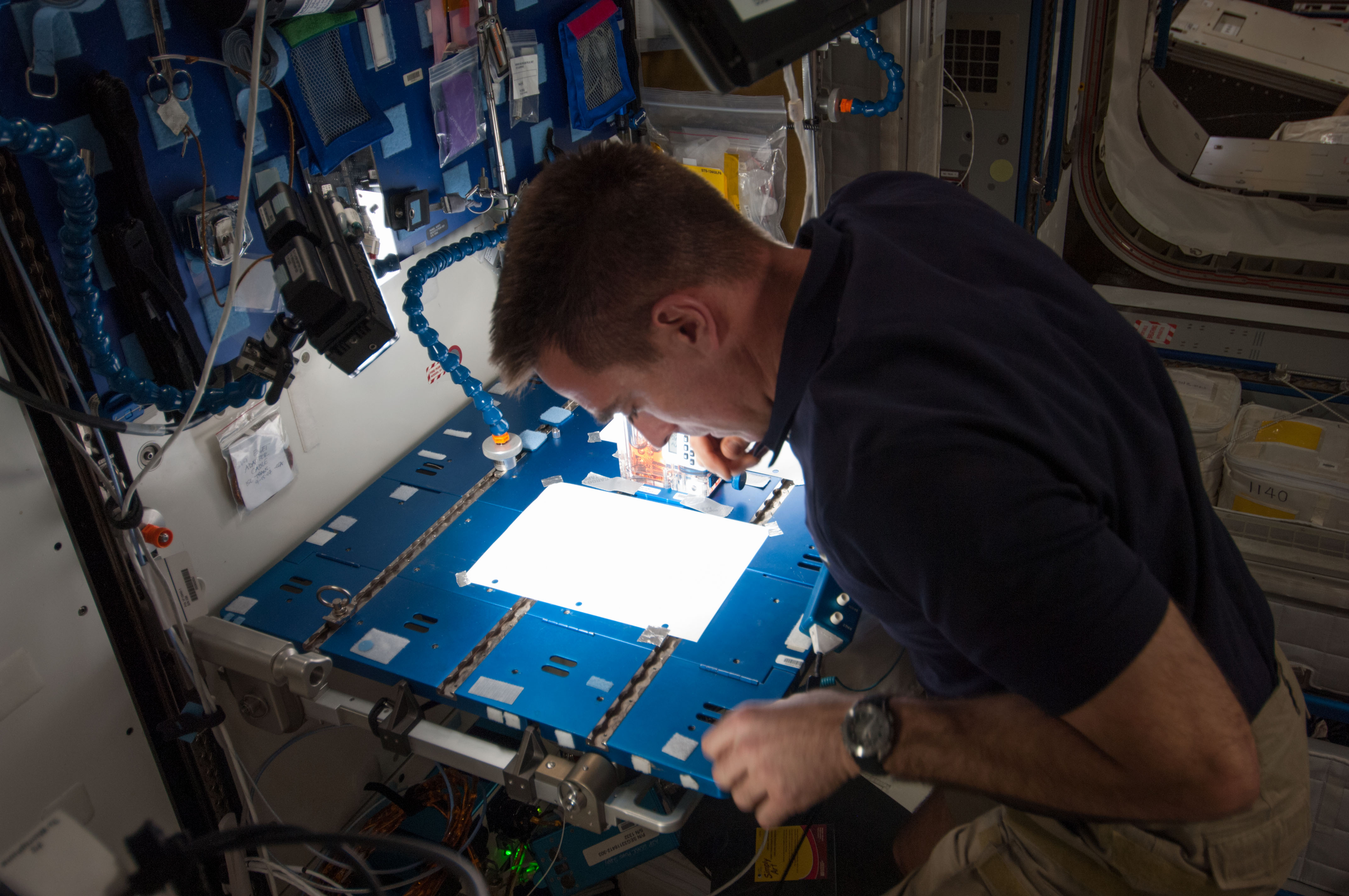 Astronaut Chris Cassidy on Expedition 35