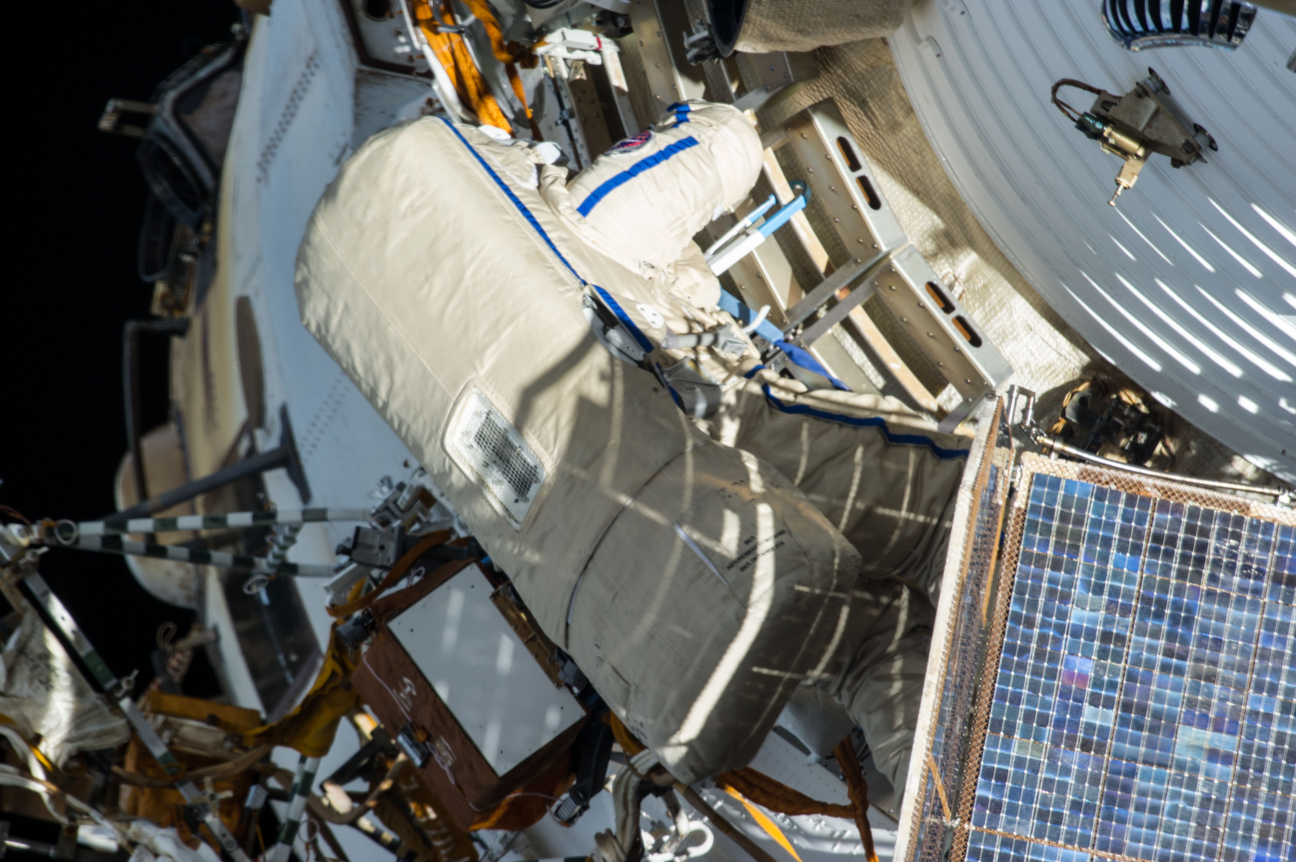 Repairing the Space Station