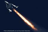Virgin Galactic conducted a historic first supersonic test flight of SpaceShipTwo on April 29, 2013, in the Mojave Desert, CA.