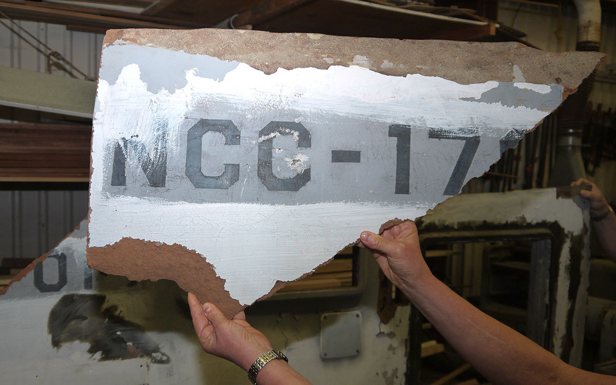 Fragment of Galileo’s Original Outer Shell